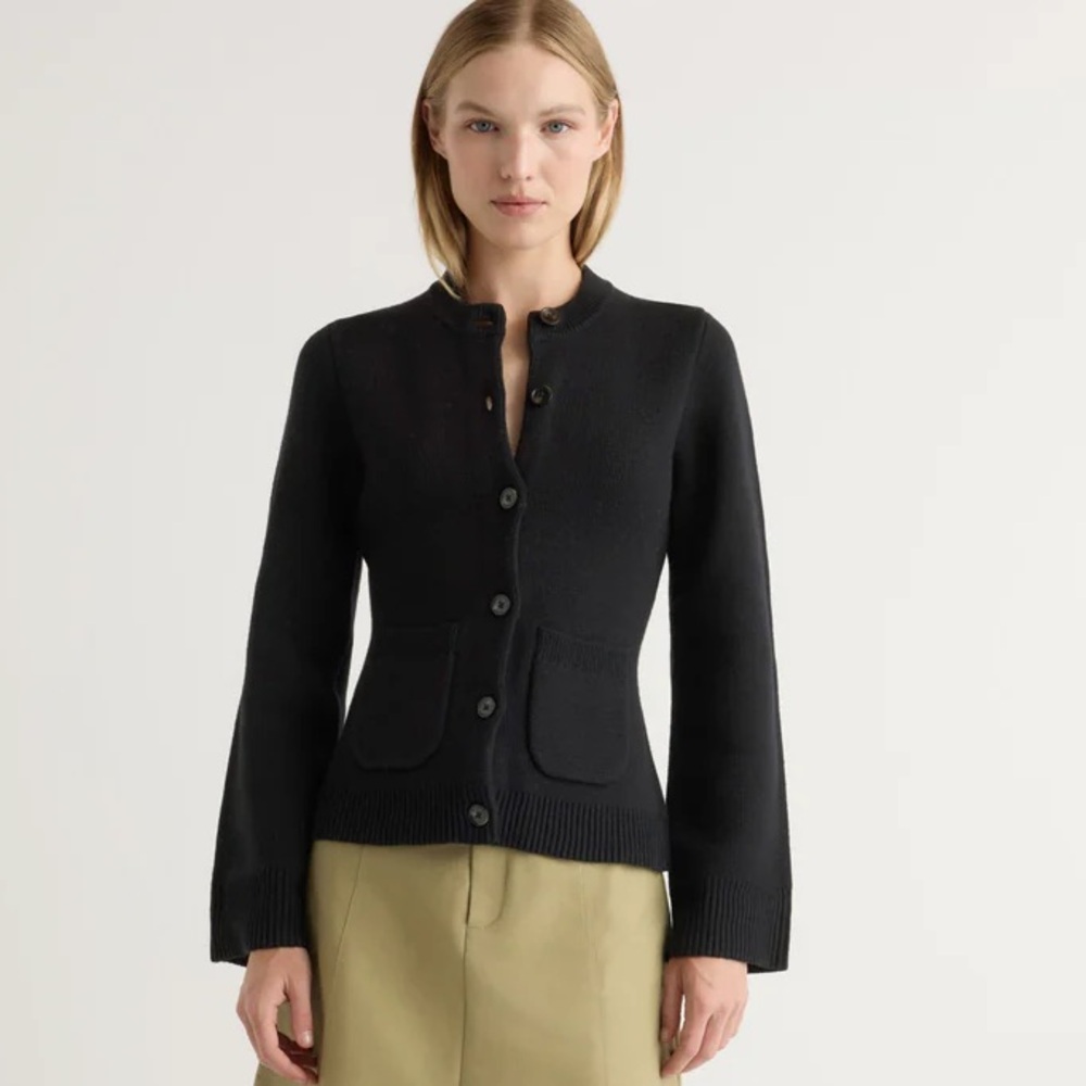 Modern Citizen Eames Organic Cotton-Wool Cardigan